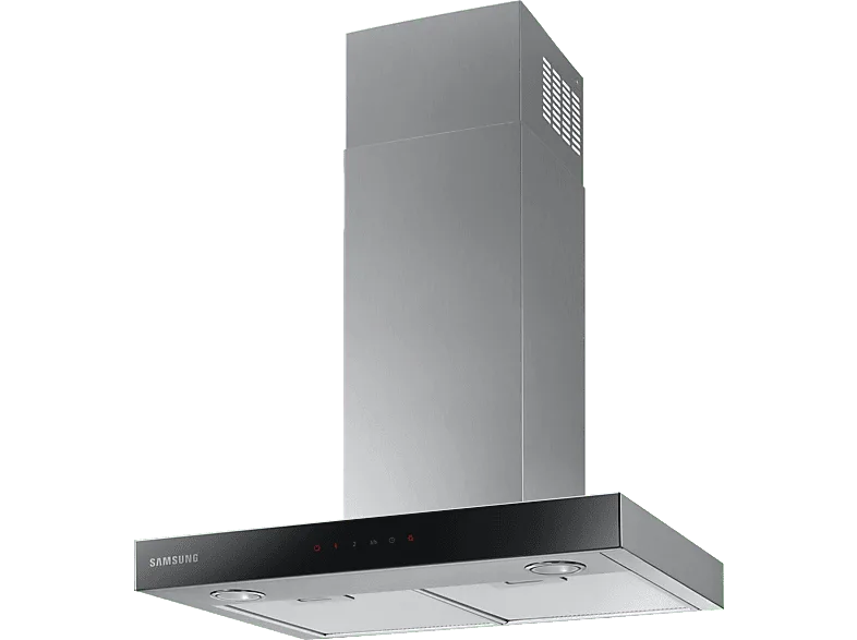 Campana decorativa - Samsung NK24C5070US/UR, 4 velocidades, 531 m³/h, 60 cm, Táctil, Inox