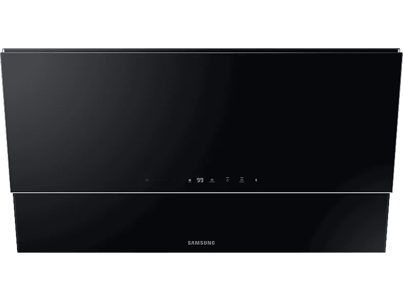 Campana decorativa - Samsung NK36C9804WB/UR, 5 velocidades, 560 m³/h, 90 cm, Cristal Negro (imagen 1 de 3)