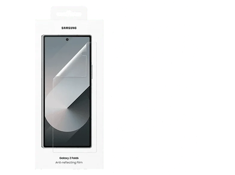 Protector pantalla - Samsung Front Film, Para Galaxy Z Fold6 PET, PC reciclado, Anti reflejo