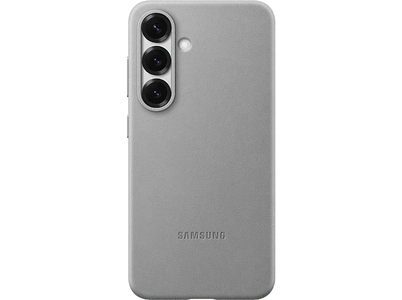 Funda móvil - Samsung Kindsuit, Para Galaxy S25, Cuero Vegano, Gris