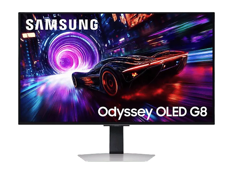 Monitor gaming - Samsung Odyssey OLED G81SF LS32FG812SUXEN, 32 " UHD 4K, 240 Hz, 0.03 ms (G/G), AMD FreeSync Premium Pro, Altura justa, Plata (imagen 1 de 2)