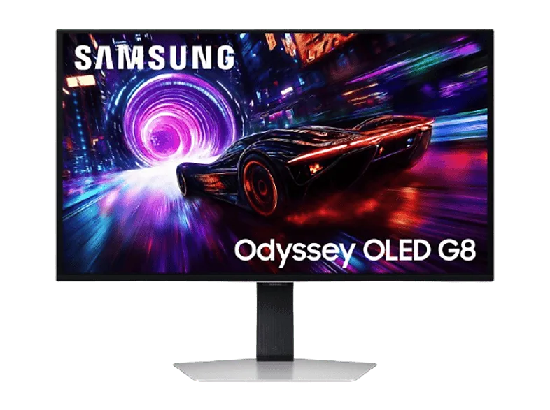Monitor gaming - Samsung LS27FG812SUXEN, 27 " OLED 4K, 240 Hz, 0.03 ms, FreeSync Premium Pro, Altura ajustable, Plata (imagen 1 de 2)