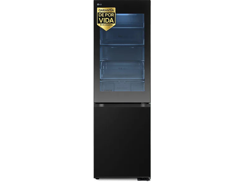 Frigorífico combi - LG GBG5160CEV, No Frost, 186 cm, 352 l, DoorCooling+™, Instaview™, ThinQ™, Acero negro grafito (imagen 1 de 3)