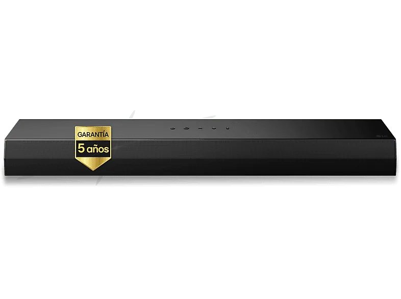 Barra de sonido - LG S20A, Bluetooth, 2 woofer integrados, 50 W, Negro