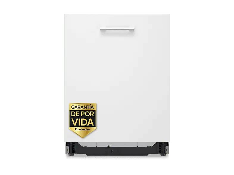 Lavavajillas integrable - LG DB273TX, 14 servicios, 9 programas, 59.8 cm, Tercera bandeja, QuadWash™, Sin panelar