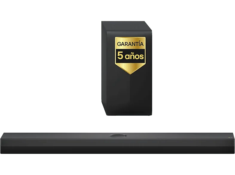 Barra de sonido - LG S70TY, Bluetooth, 400 W, 3.1.1 canales con subwoofer, Dolby Digital y DTS, Negro