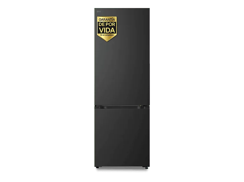 Frigorífico combi - LG GBBW726CEV, Total No Frost, 203 cm, 465 l, AI Inverter™, DoorCooling+™, Acero negro grafito antihuellas