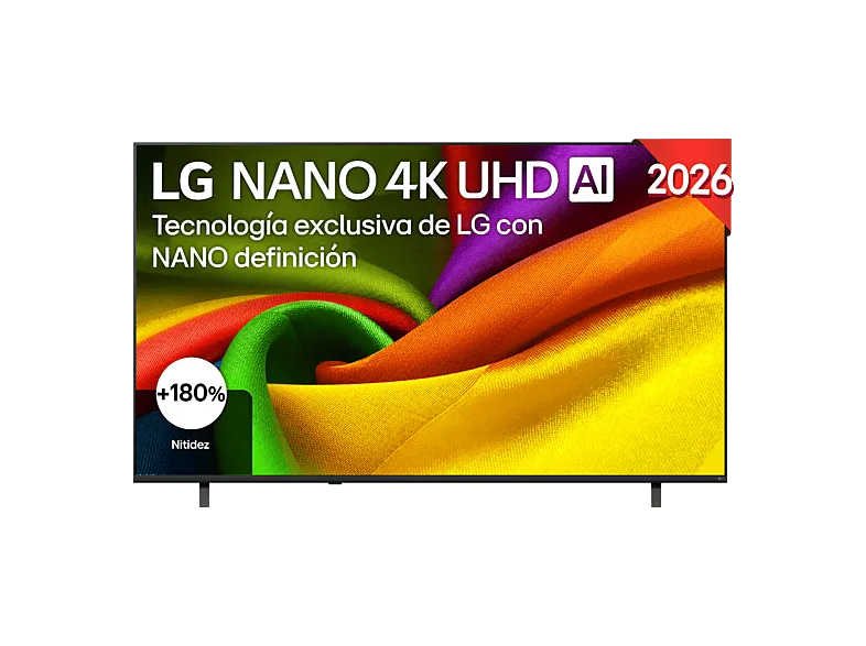 TV LED 75" - LG 75NU850B6LA, UHD 4K, Procesador Inteligente α7 AI Processor 4K Gen9, Smart TV, DVB-T2 (H.265), Negro