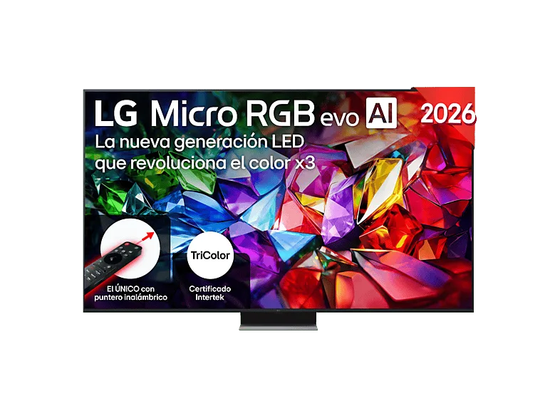 TV RGB Micro LED 86" - LG 86MRGB96B6B, UHD 4K, Procesador Inteligente α11 AI Processor 4K Gen3, Smart TV, DVB-T2 (H.265), Negro