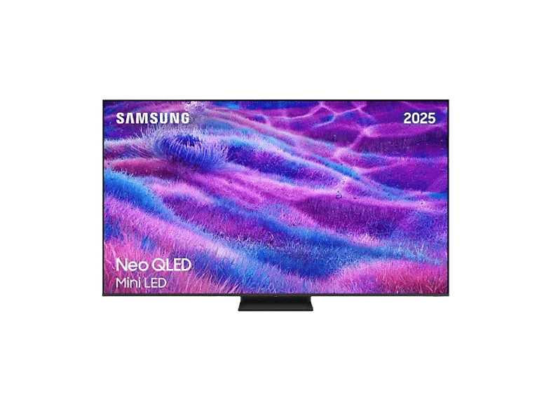 TV Neo QLED 75" - Samsung TQ75QN80FAUXXC, Mini Led 4K, NQ4 AI Gen2 Processor, Smart full AI, Wifi, Carbon Silver