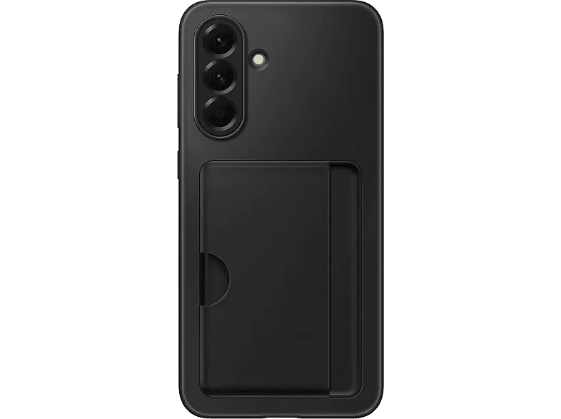 Funda móvil - Samsung, Para Galaxy A56 5G, Trasera, Bolsillo para tarjeta, Negra (imagen 1 de 3)