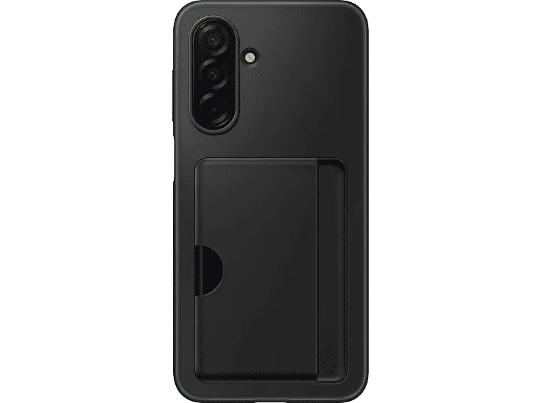 Funda móvil - Samsung, Para Galaxy A26 5G, Trasera, Bolsillo para tarjeta, Negra (imagen 1 de 3)