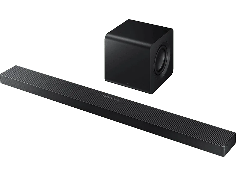 Barra de sonido - Samsung HW-QS700F/ZF, Bluetooth, 345 W, Subwoofer y Dolby Atmos inalámbrico, 3.1.2 canales, WiFi, Negro (imagen 1 de 3)