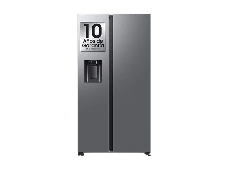 Frigorífico americano - Samsung Bespoke AI RS70F64KETEF, All Around Cooling, No Frost, 178.4 cm, 640 l, Dispensador agua y hielo, Inox