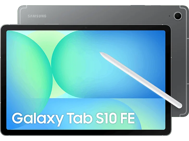 Tablet - Samsung Galaxy Tab S10 FE, LTE, 10.9" WUXGA+, 12 GB RAM , 256 GB, Gris, Con S Pen