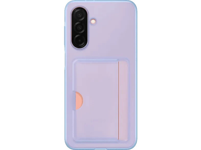 Funda móvil - Samsung, Para Galaxy A26 5G, Trasera, Bolsillo para tarjeta, Azul (imagen 1 de 3)