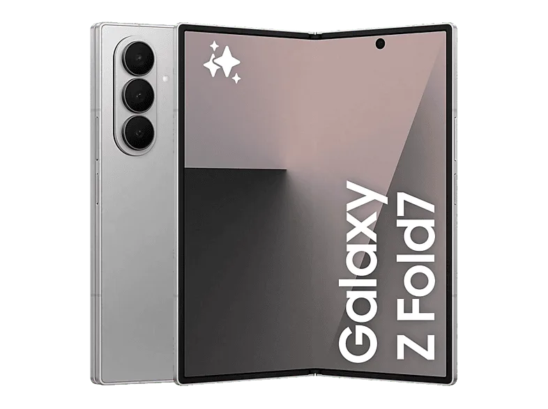 Móvil - Samsung Galaxy Z Fold7, Plata, 256 GB, 12 GB RAM , 8" QXGA+, Snapdragon 8 Elite, 4400 mAh, Android 16