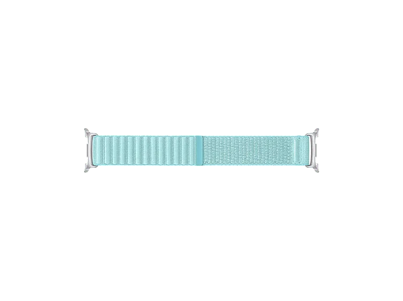 Correa - Samsung, Para Samsung Galaxy Watch8/Watch8 Classic, Fácil ajuste, Hilo Trenzado, Talla M/L, Menta