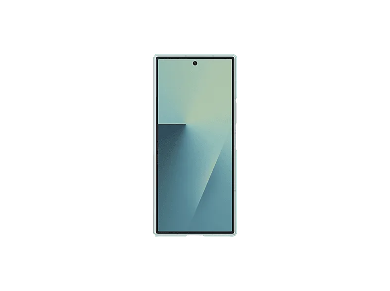 Funda + Protector pantalla - Samsung, Para Samsung Galaxy Z Fold7, De Silicona, Menta