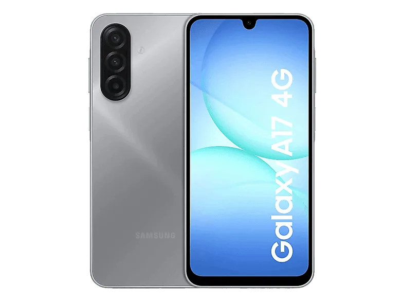 Móvil - Samsung Galaxy A17 LTE, Gris, 256 GB, 8 GB RAM, 6.7", FHD+ Super AMOLED, Mediatek G99 Octa-core, 5000 mAh, Android 15
