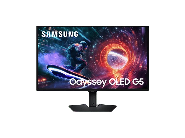 Monitor gaming - Samsung ODYSSEY OLED G5 LS27FG502SUXEN, 27" QHD, 180 Hz, 0.03ms, IPS (Conmutación en el plano) (imagen 1 de 3)