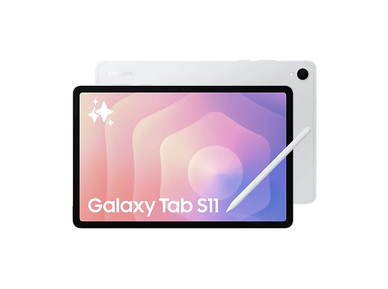 Tablet - Samsung Galaxy Tab S11, 11" WQXGA+, 12 GB RAM, 256 GB, Plata, con S Pen