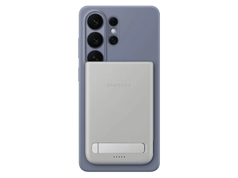 Powerbank - Samsung EB-U2500XJEGWW con carga inalámbrica, 5000 mAh, USB Tipo C, Carga rápida, Magnética, Gris