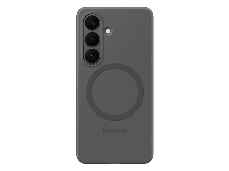 Funda móvil - Samsung, Para Galaxy S26+, De Silicona, Magnética, Negro