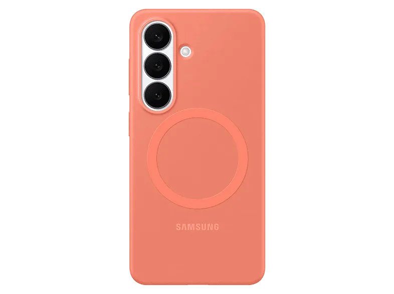 Funda móvil - Samsung, Para Galaxy S26, De Silicona, Magnética, Rojo – Rojo