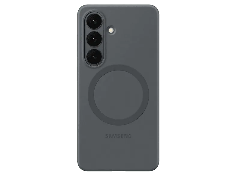 Funda móvil - Samsung, Para Galaxy S26, De Silicona, Magnética, Negro