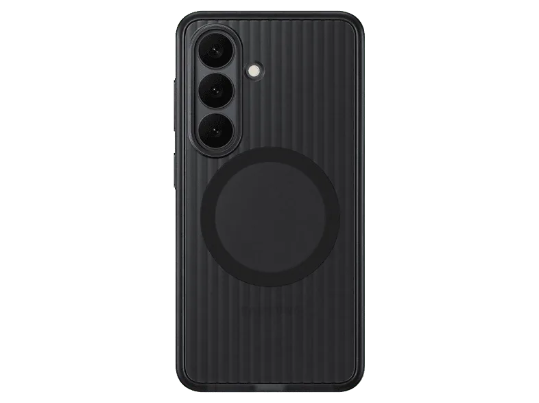 Funda móvil - Samsung, Para Galaxy S26+, Trasera, Rugerizada, Negra – Negra