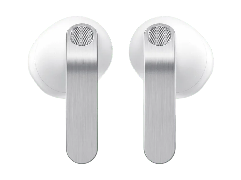 Auriculares True Wireless - Samsung Galaxy Buds4, Cancelación Activa de Ruido (ANC), Bluetooth 6.1, Autonomía hasta 5 horas con ANC, Blanco – Blanco