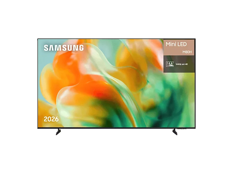 TV Mini LED 75" - Samsung TU75M80HAUXXC, UHD 4K, NQ4 AI Gen2 Processor, Smart TV, Full AI, Negro