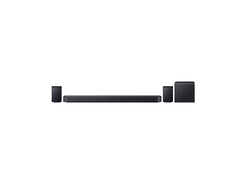 Barra de sonido - Samsung HW-Q990H/XC, Bluetooth, Inalámbrico, 756 Watt, SmartThings, Negro Titanio