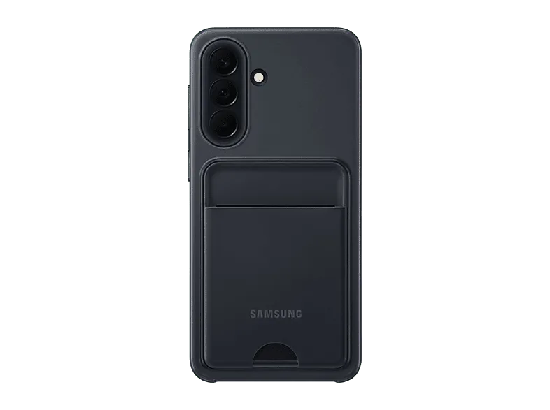 Funda móvil - Samsung, Para Galaxy A57, con Tarjetero, Trasera, TPU, Negro
