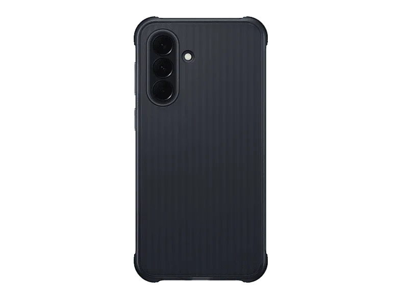 Funda móvil - Samsung, Para Galaxy A37, Trasera, Rugerizada, Negro