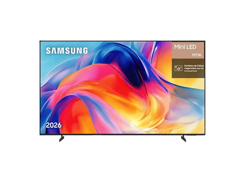 TV Mini LED 65" - Samsung TU65M73HAUXXC, UHD 4K, Processor Smart TV, Full AI, Negro