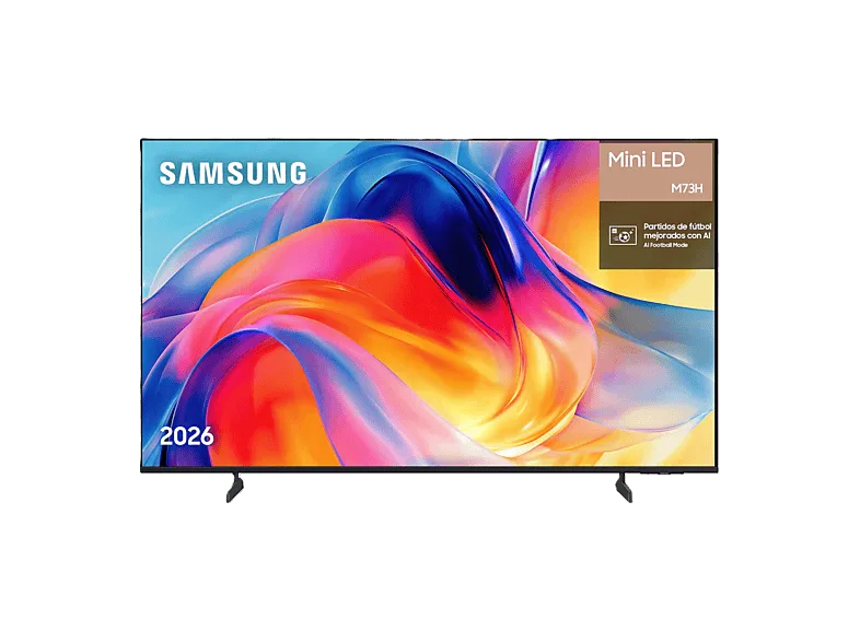 TV Mini LED 75" - Samsung TU75M73HAUXXC, UHD 4K, Processor Smart TV, Full AI, Negro