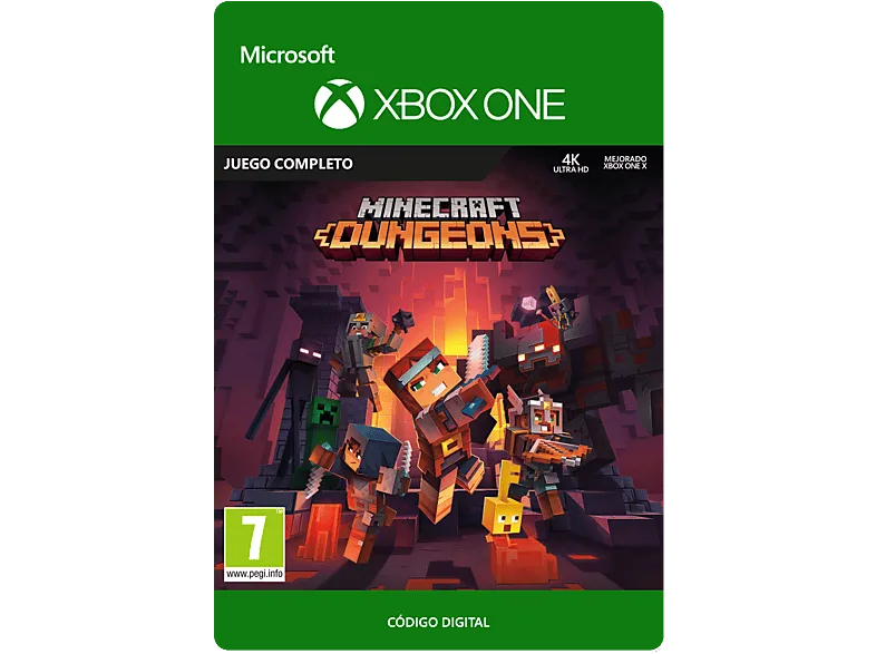 Xbox One Minecraft Dungeons (Código de descarga)