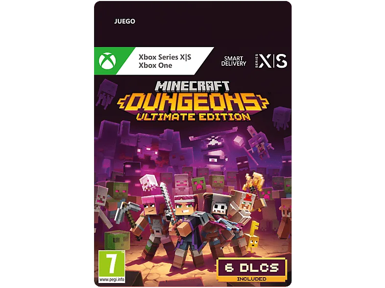 Xbox Series X S & One Minecraft Dungeons: Ultimate Edition (Código de descarga)