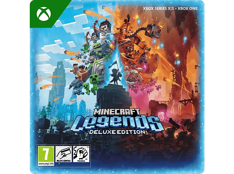 Xbox Series X S & One Minecraft Legends Deluxe Edition (Código de descarga)