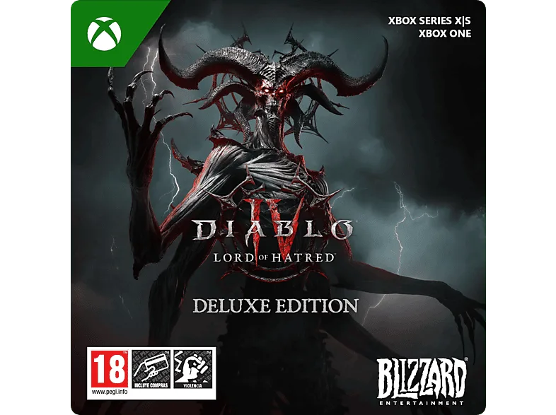 Xbox Series X S & One Diablo® IV: Lord of Hatred™ Deluxe Edition (Código de descarga) (*Juego base se vende por separado)
