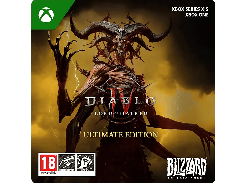 Xbox Series X S & One Diablo® IV: Lord of Hatred™ Ultimate Edition (Código de descarga) (*Juego base se vende por separado)