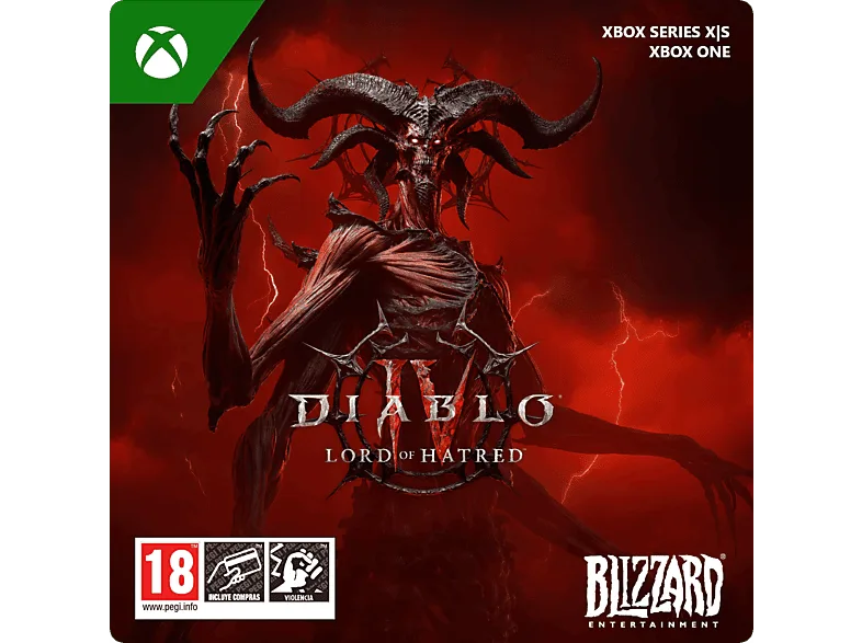 Xbox Series X S & One Diablo® IV: Lord of Hatred™ Standard Edition (Código de descarga) (*Juego base se vende por separado)