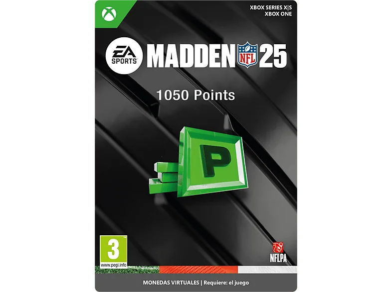 Xbox Series X S & One Madden NFL 25: 1050 Points (Código de descarga)