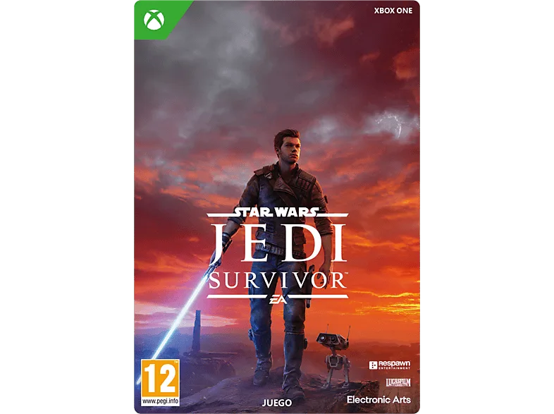 Xbox One Star Wars Jedi: survivor. Standard Edition (Código de descarga)