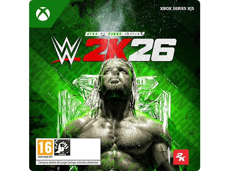 Xbox Series X S WWE 2K26 King of Kings Edition (Código de descarga)