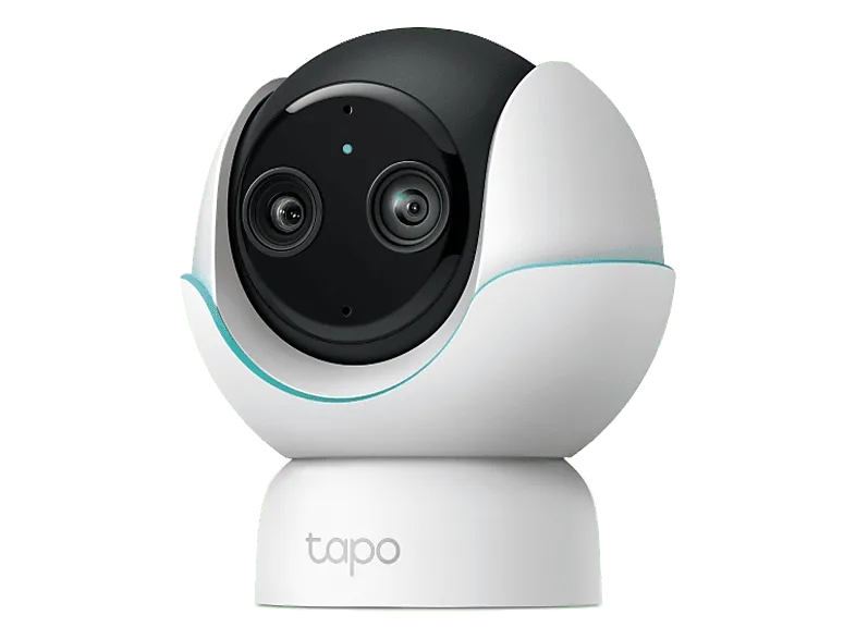 Cámara de vigilancia IP - TP-Link C840, Dual 1920 x 1080 y 2560 1440 píxeles, Interior, Función visión nocturna, Monitor bebé, IA, Blanco