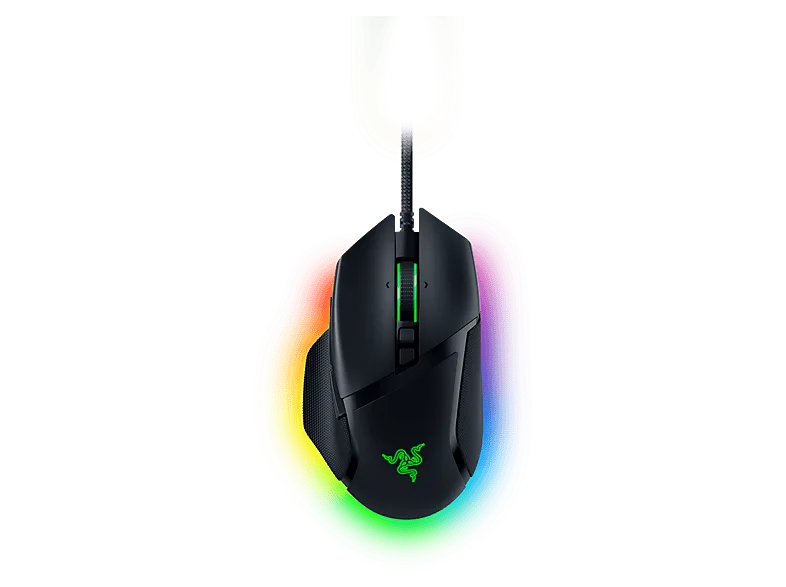 Ratón gaming - Razer Basilisk V3, Por cable, 26000 ppp, 11 Teclas Programables, Negro (imagen 1 de 3)