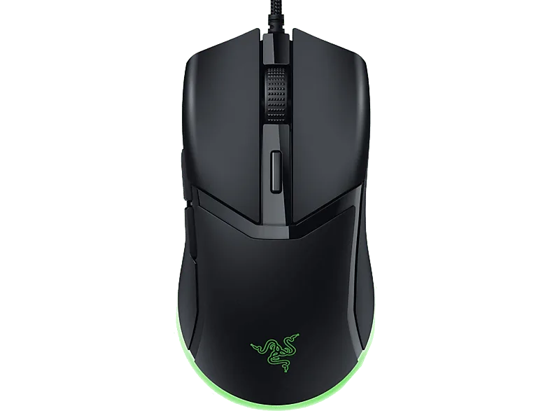 Ratón gaming - Razer Cobra, Por cable, 8 botones programables, 8500 ppp, Iluminación RGB, Negro